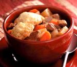 Venison Dumpling Stew & Dill Dumplings